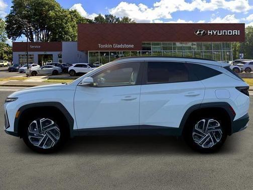 Creamy White Pearl 2026 Hyundai TUCSON Hybrid Limited