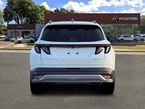 Creamy White Pearl 2026 Hyundai TUCSON Hybrid Limited