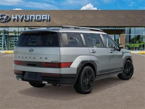 Shimmering Silver 2026 Hyundai SANTA FE HEV Calligraphy