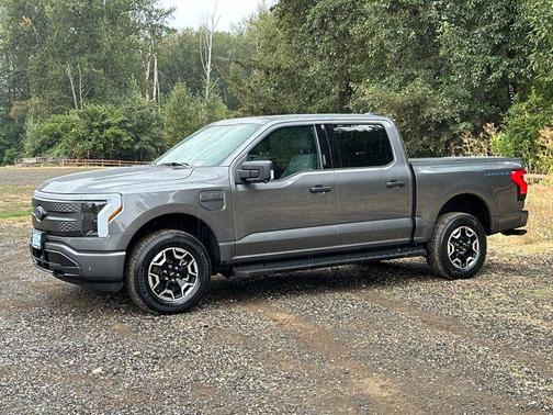 Carbonized Gray Metallic 2023 Ford F-150 Lightning XLT