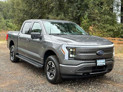 Carbonized Gray Metallic 2023 Ford F-150 Lightning XLT