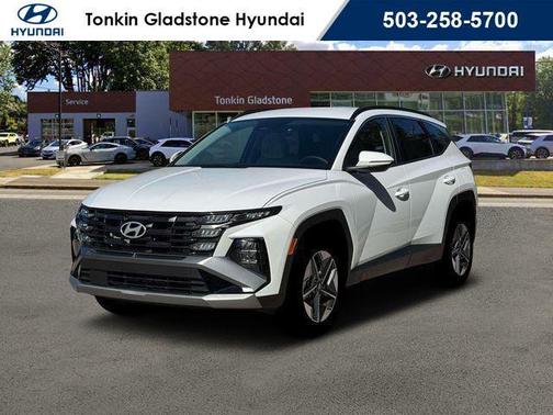 Creamy White Pearl 2026 Hyundai TUCSON Hybrid SEL Convenience