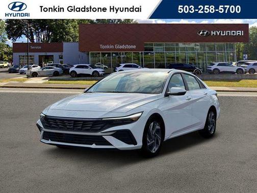 Serenity White 2026 Hyundai ELANTRA HEV Limited