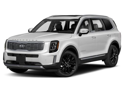 Glacial White Pearl 2021 Kia Telluride SX