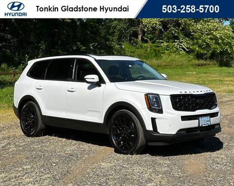 Glacial White Pearl 2021 Kia Telluride SX