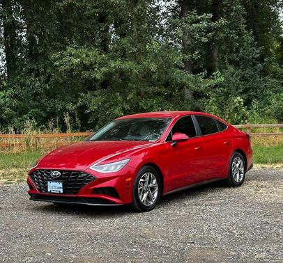 Calypso Red 2021 Hyundai SONATA SEL