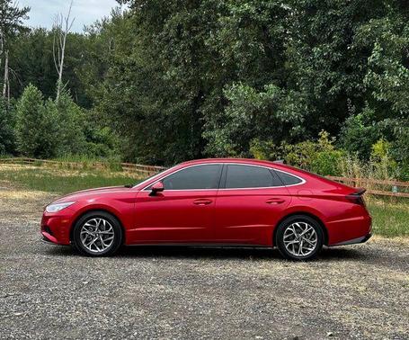 Calypso Red 2021 Hyundai SONATA SEL
