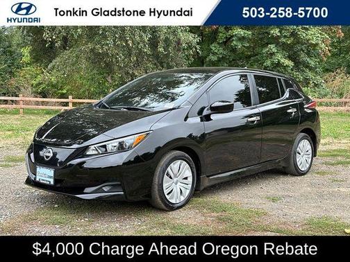 Super Black 2025 Nissan Leaf S
