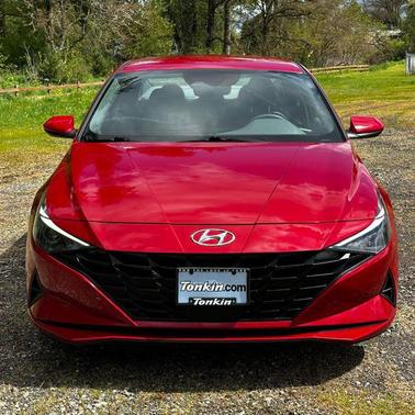 Scarlet Red Pearl 2023 Hyundai ELANTRA SEL
