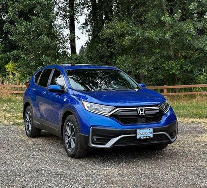 Aegean Blue Metallic 2020 Honda CR-V 2WD EX-L