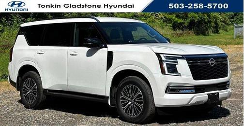 Aspen White Tricoat 2025 Nissan Armada SL 4WD