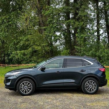 Blue 2022 Ford Escape Titanium