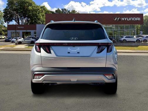 Shimmering Silver 2026 Hyundai TUCSON Hybrid Limited