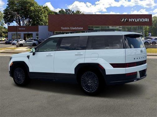 Serenity White 2026 Hyundai SANTA FE HEV Calligraphy