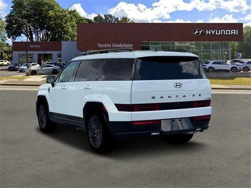 Serenity White 2026 Hyundai SANTA FE HEV Calligraphy