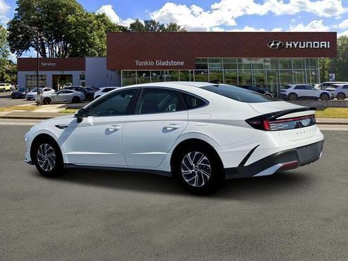 Serenity White 2026 Hyundai SONATA Hybrid Base