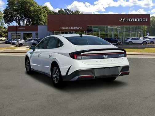 Serenity White 2026 Hyundai SONATA Hybrid Base