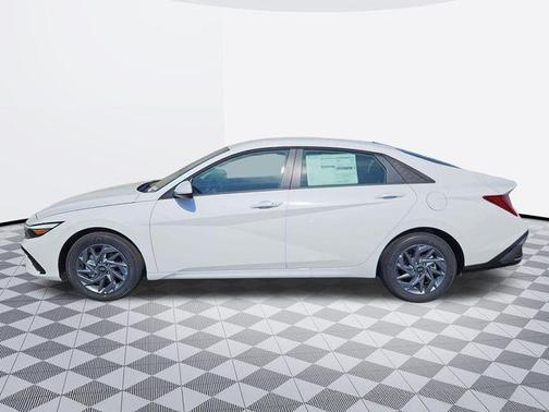 Serenity White 2026 Hyundai ELANTRA HEV Blue