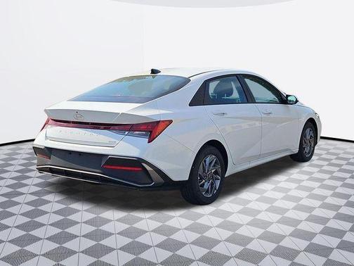 Serenity White 2026 Hyundai ELANTRA HEV Blue
