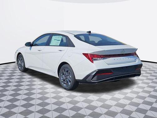 Serenity White 2026 Hyundai ELANTRA HEV Blue