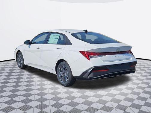 Serenity White 2026 Hyundai ELANTRA HEV Blue