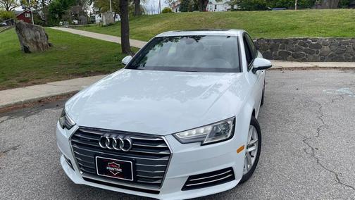 White 2017 Audi A4 2.0T Premium