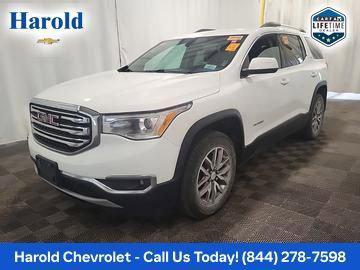 Summit White 2018 GMC Acadia SLE-2