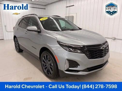 Sterling Gray Metallic 2024 Chevrolet Equinox AWD RS