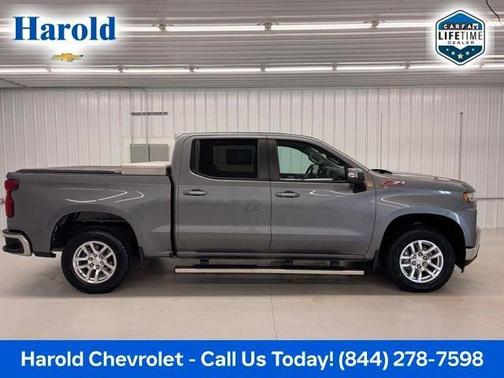 Satin Steel Metallic 2021 Chevrolet Silverado 1500 LT