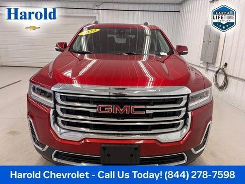 Volcanic Red Tintcoat 2023 GMC Acadia SLE