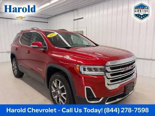 Volcanic Red Tintcoat 2023 GMC Acadia SLE