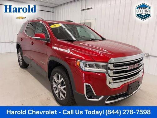 Volcanic Red Tintcoat 2023 GMC Acadia SLE