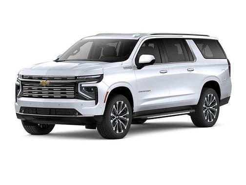 Polar White Tricoat 2026 Chevrolet Suburban High Country