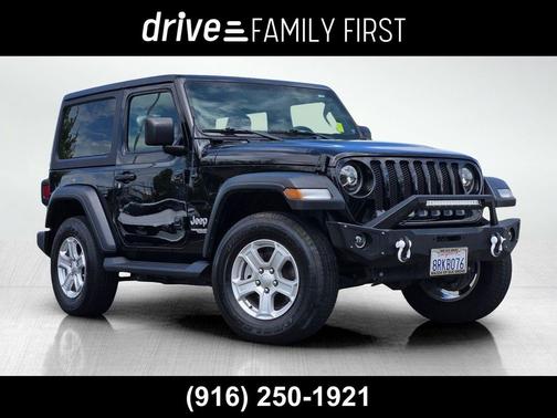 Black Clearcoat 2020 Jeep Wrangler Sport S