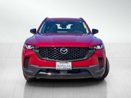 Soul Red Crystal Metallic 2025 Mazda CX-50 Hybrid Premium Package