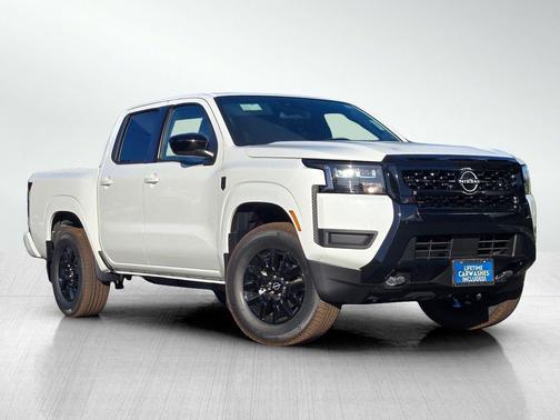 Glacier White 2026 Nissan Frontier SV