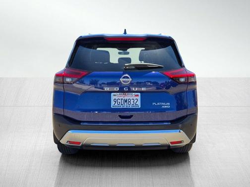 Caspian Blue Metallic 2023 Nissan Rogue Platinum