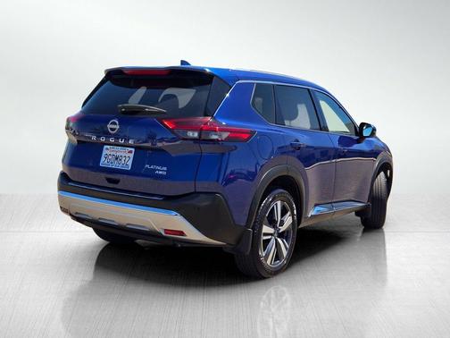 Caspian Blue Metallic 2023 Nissan Rogue Platinum