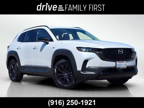 wind chill pearl 2025 Mazda CX-50 Hybrid Premium Package