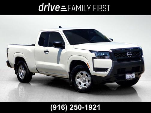 Glacier White 2026 Nissan Frontier S