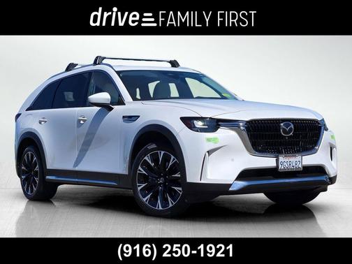 Rhodium White Premium 2024 Mazda CX-90 PHEV Premium Plus
