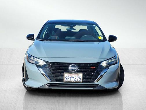 Atlantic Gray/Super Black 2025 Nissan Sentra SR