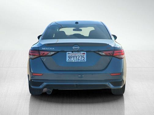 Atlantic Gray/Super Black 2025 Nissan Sentra SR