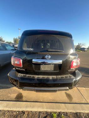 Super Black 2020 Nissan Armada Platinum 4WD