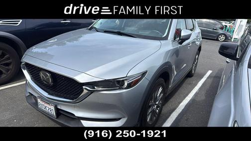 Sonic Silver Metallic 2021 Mazda CX-5 Grand Touring