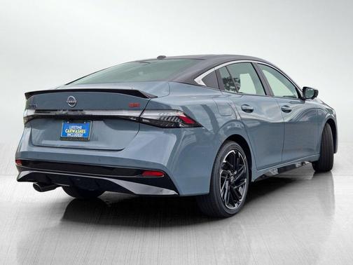 Atlantic Gray/Super Black 2026 Nissan Sentra SR