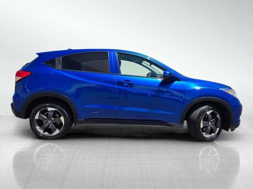 Aegean Blue Metallic 2018 Honda HR-V EX