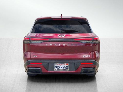 Deep Bordeaux 2023 INFINITI QX60 Luxe