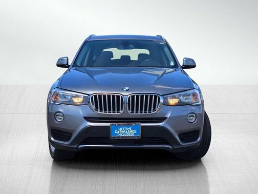 Space Gray Metallic 2015 BMW X3 xDrive28i