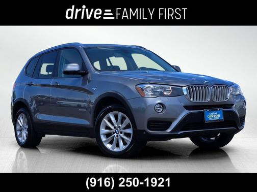 Space Gray Metallic 2015 BMW X3 xDrive28i